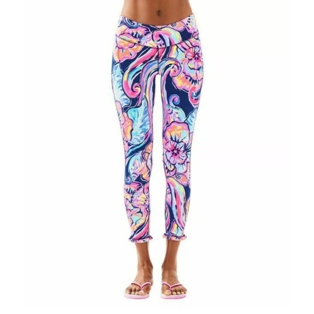 Lilly Pulitzer‎ Boho Bateau Luxletic Marla Weekender Leggings Pants Size XS